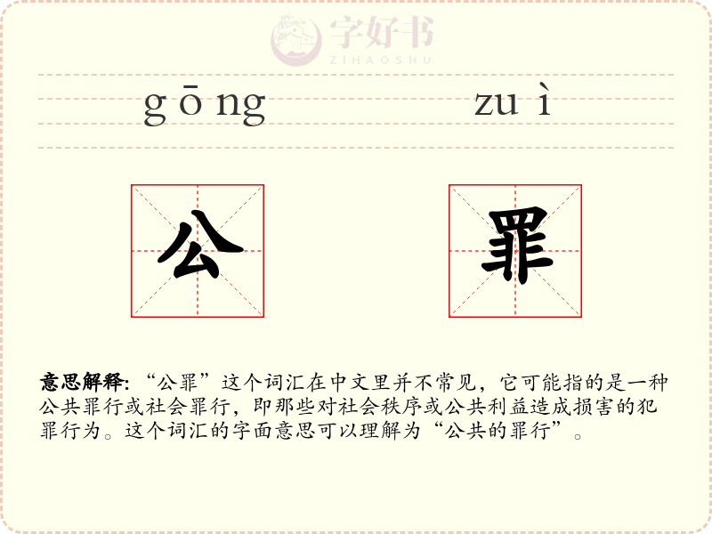 公罪