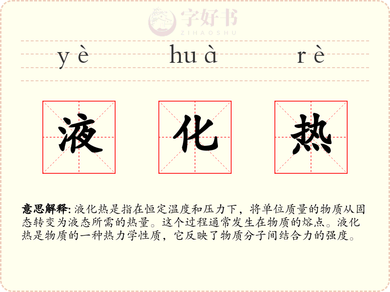 液化热