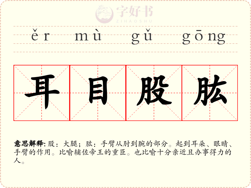 耳目股肱