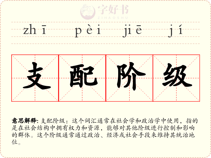 支配阶级