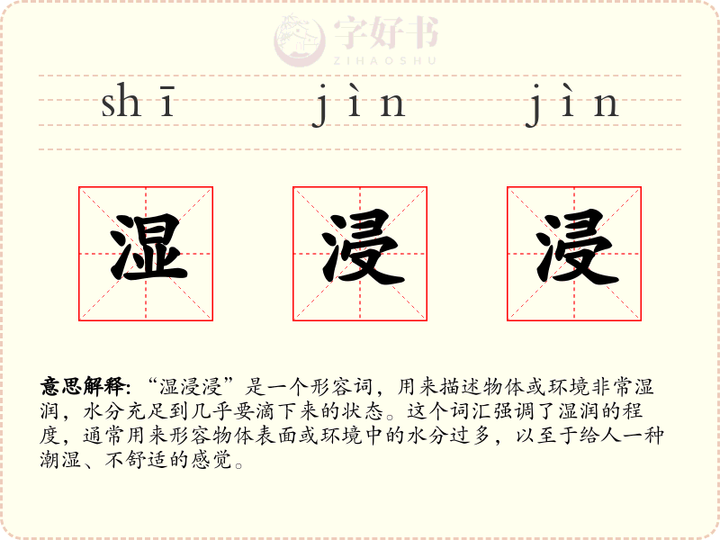 湿浸浸