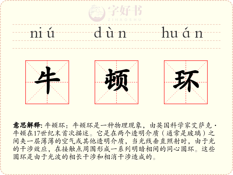 牛顿环