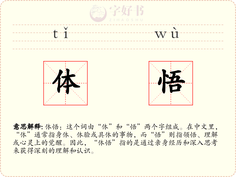 体悟
