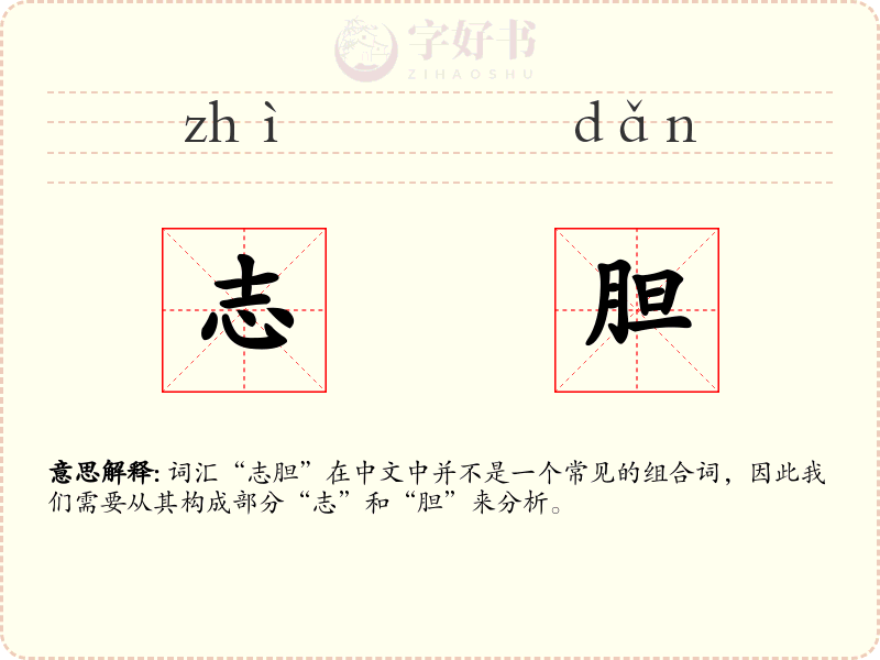 志胆