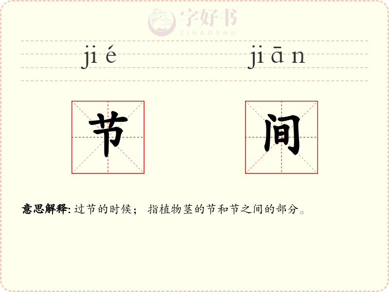 节间