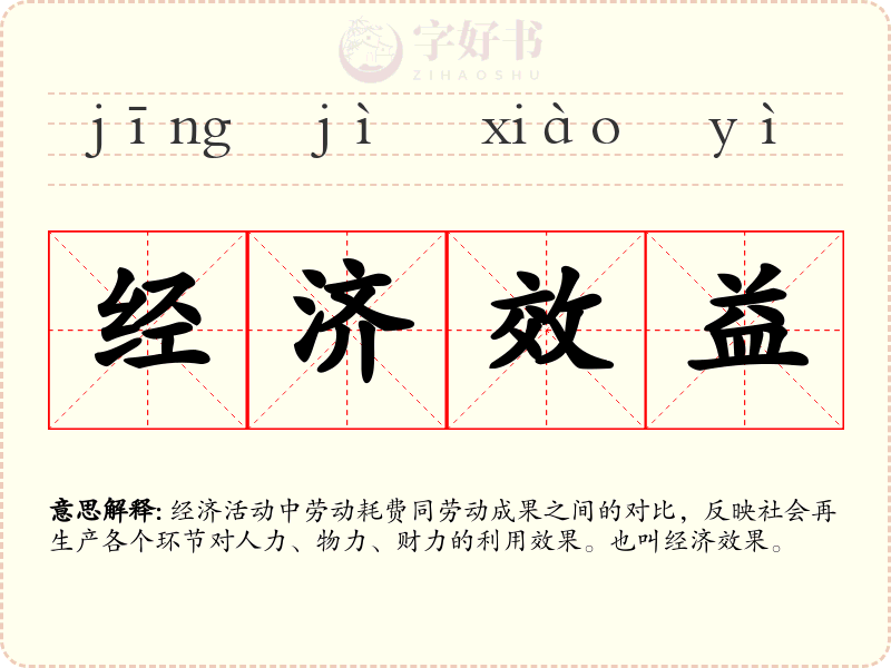 经济效益