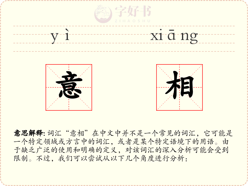 意相