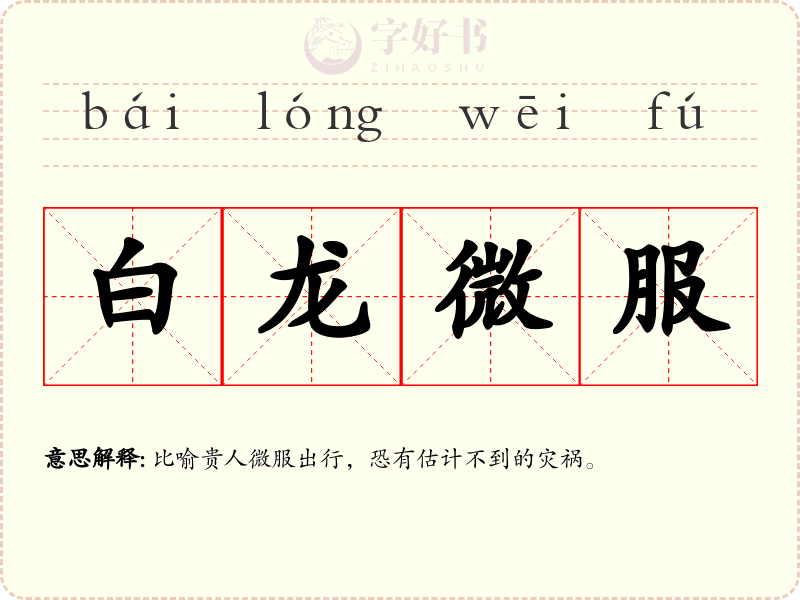 白龙微服