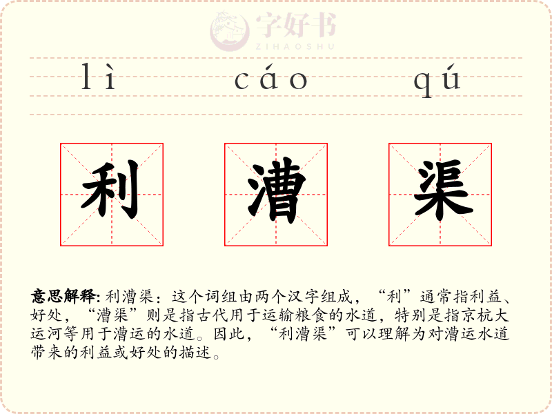 利漕渠