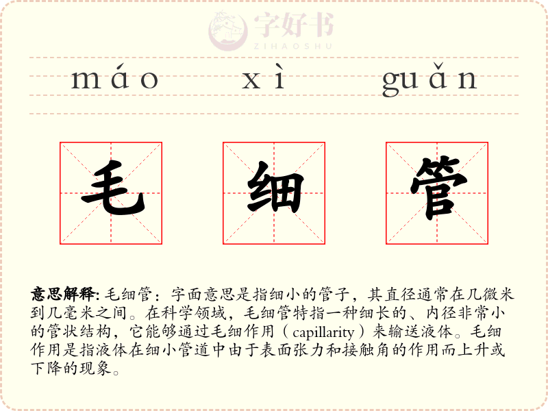 毛细管