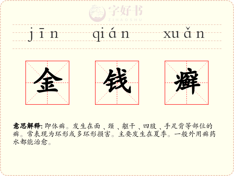 金钱癣