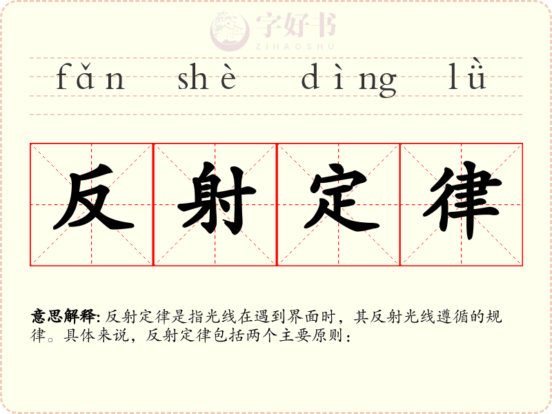 反射定律