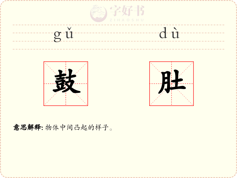 鼓肚