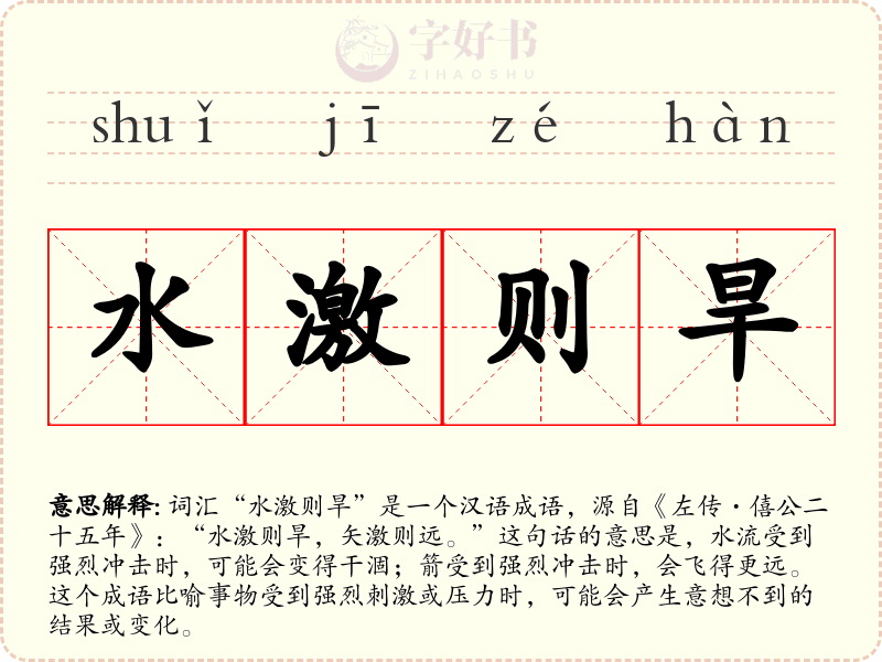 水激则旱