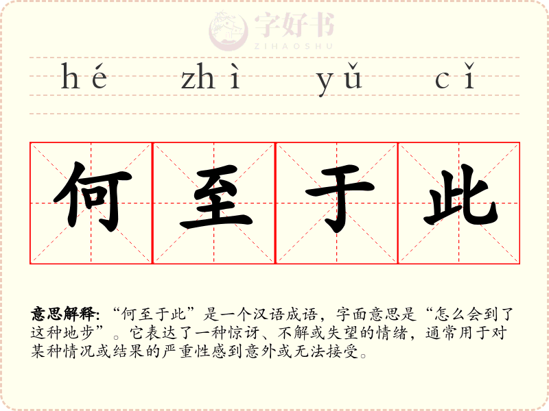 何至于此