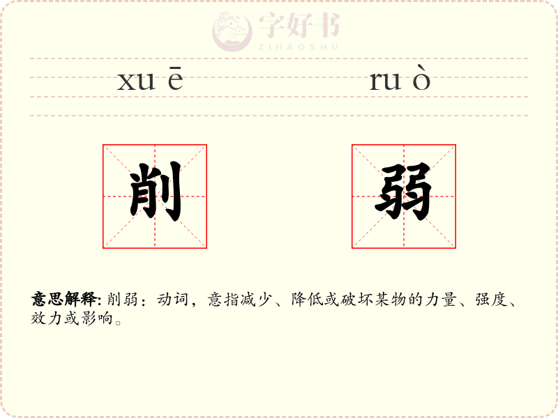 削弱
