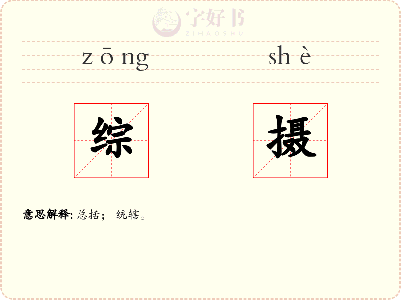 综摄