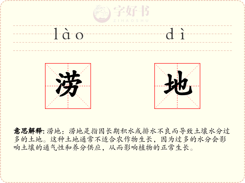 涝地