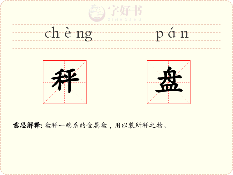 秤盘
