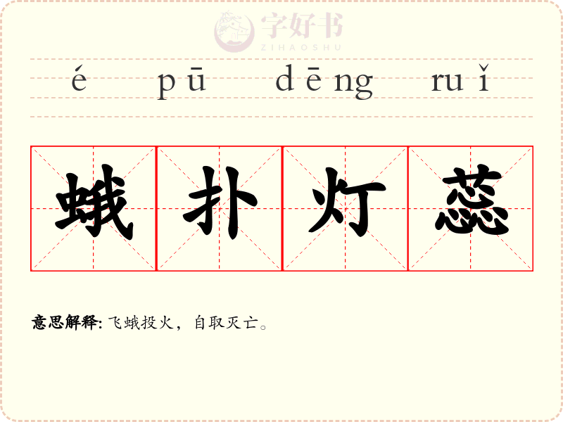 蛾扑灯蕊