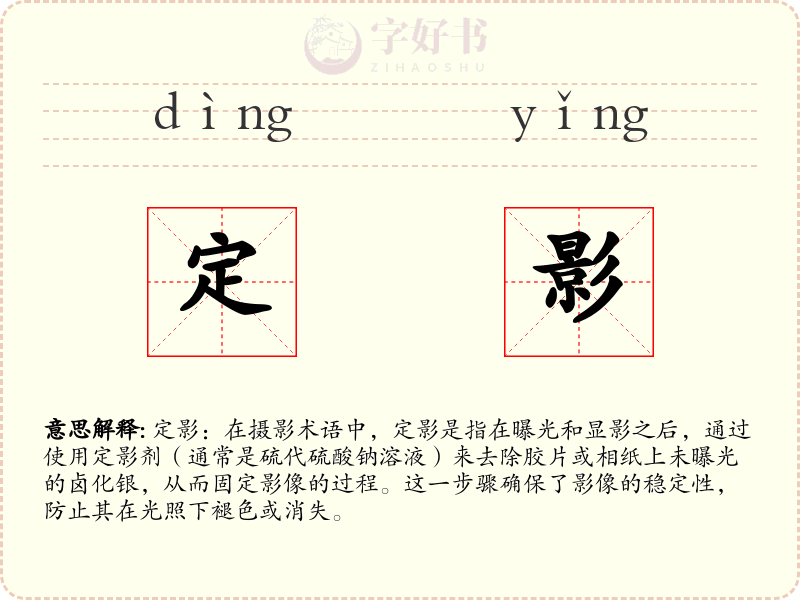 定影