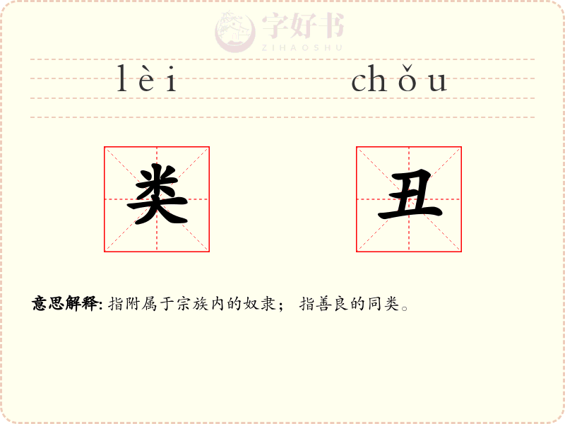 类丑