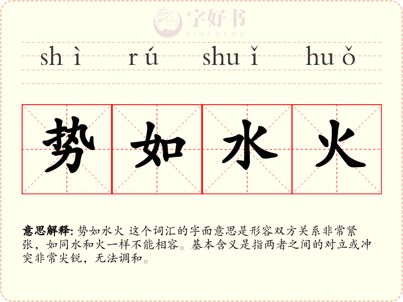 势如水火