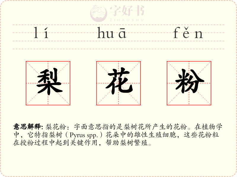 梨花粉