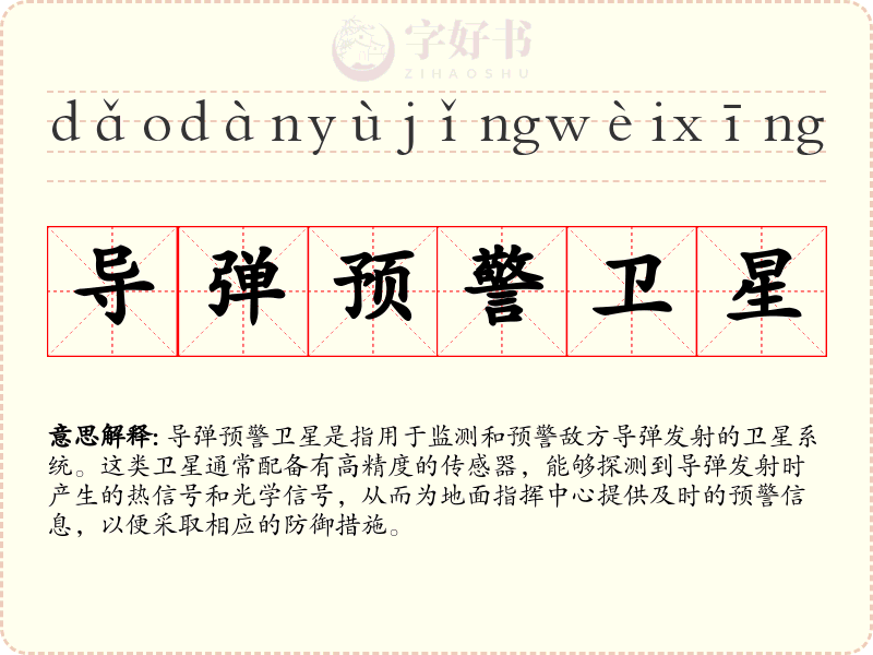 导弹预警卫星