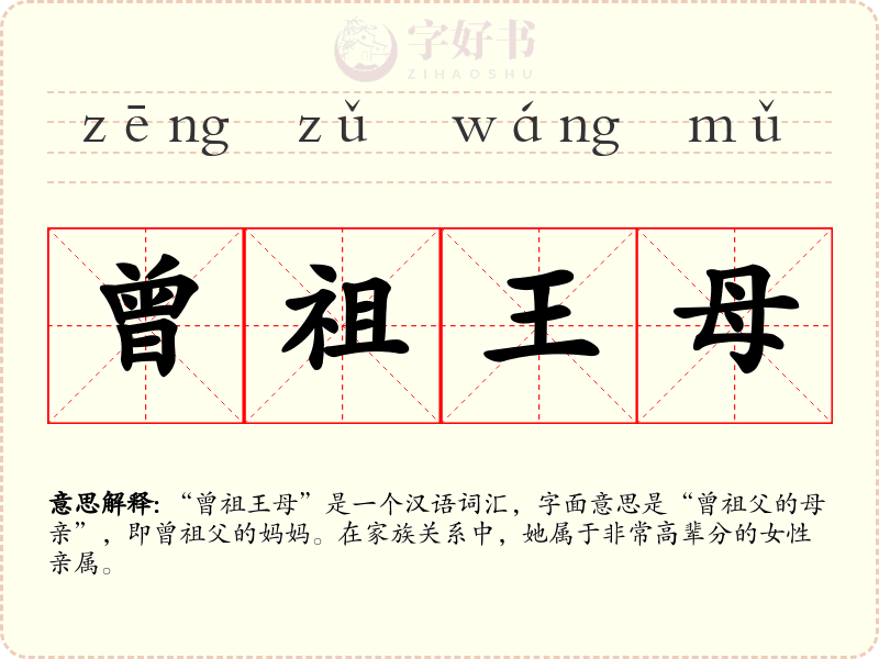 曾祖王母