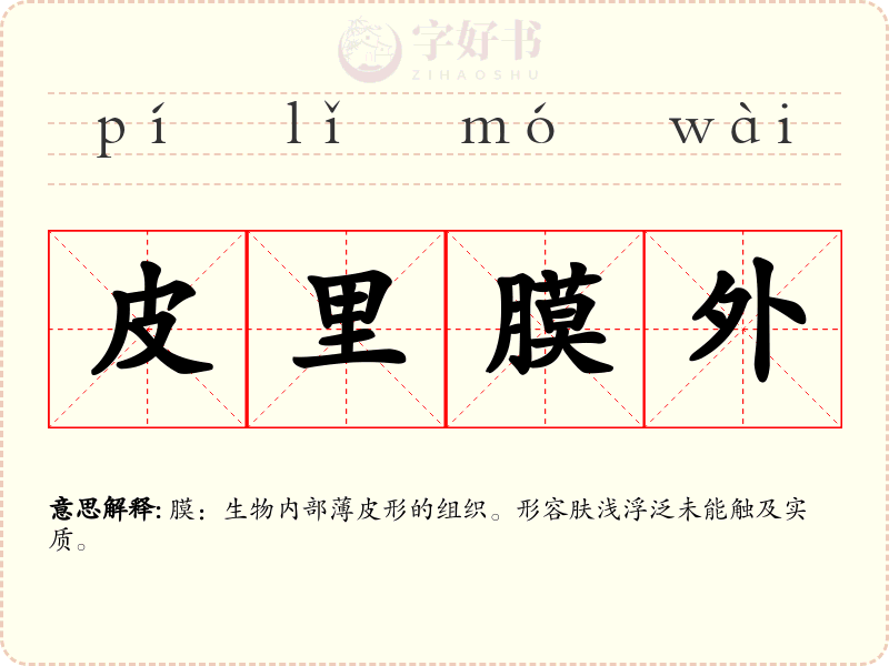 皮里膜外