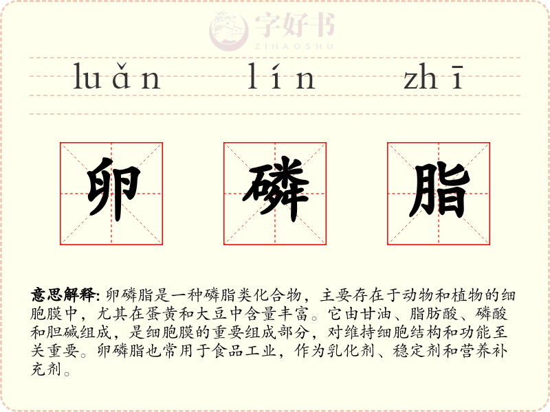 卵磷脂