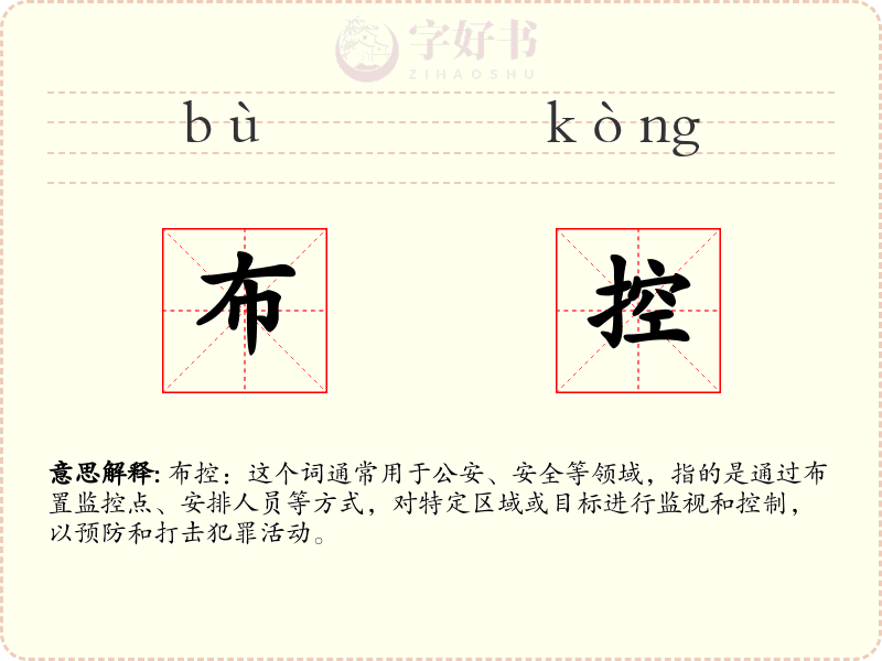 布控