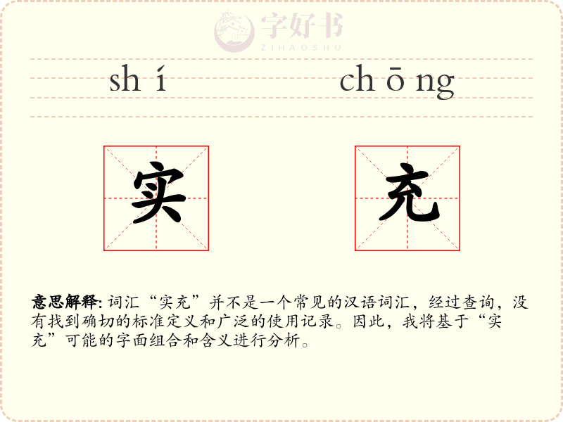 实充