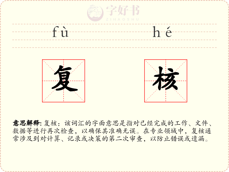 复核