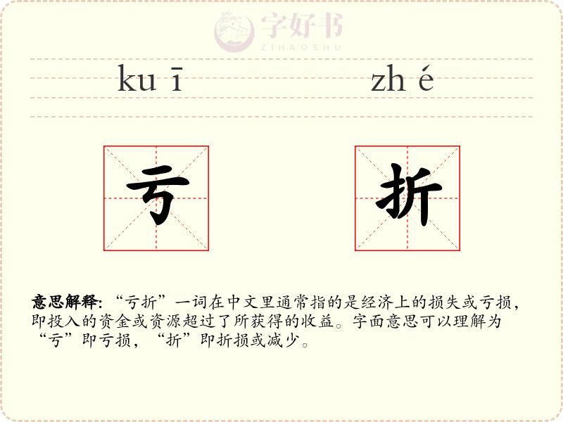 亏折