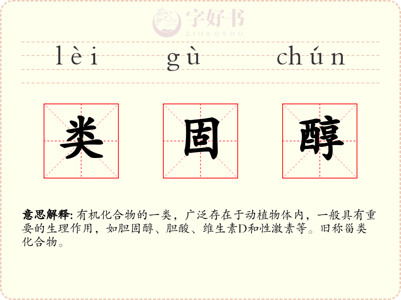 类固醇