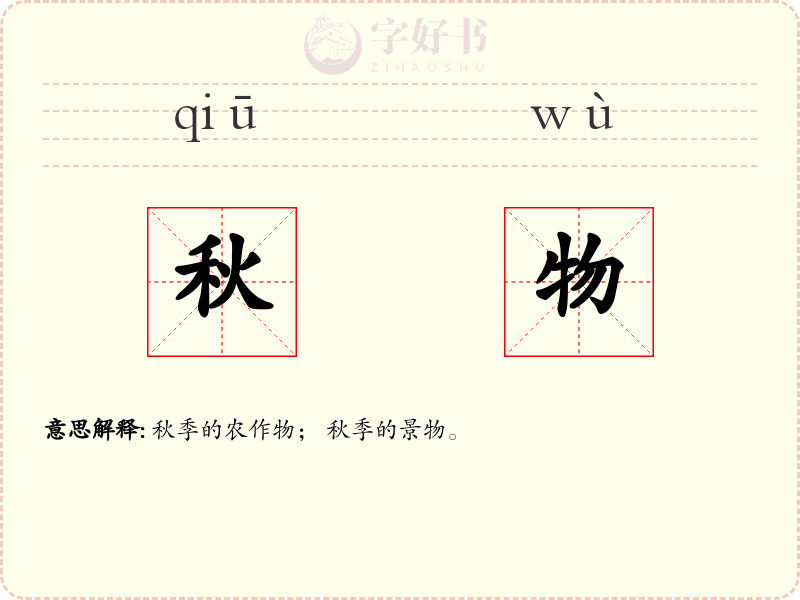 秋物