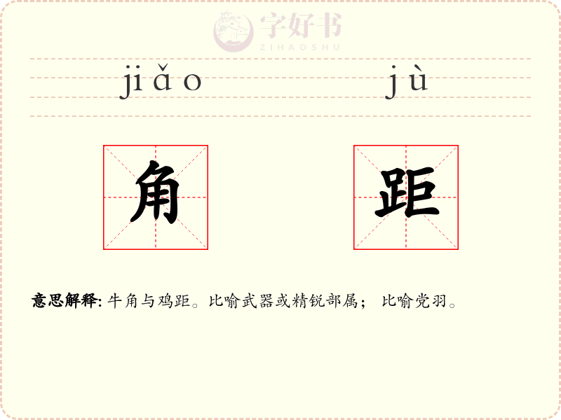 角距