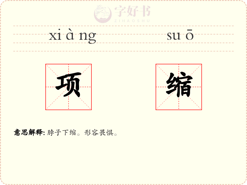 项缩
