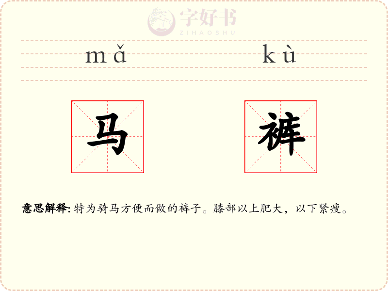 马裤