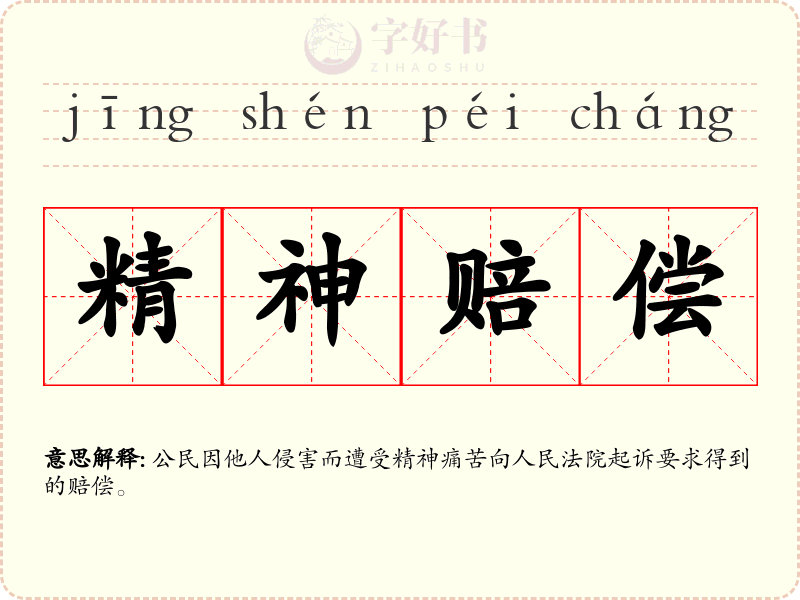 精神赔偿