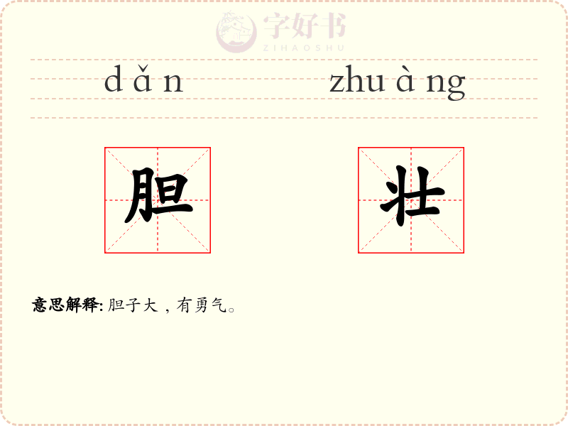 胆壮
