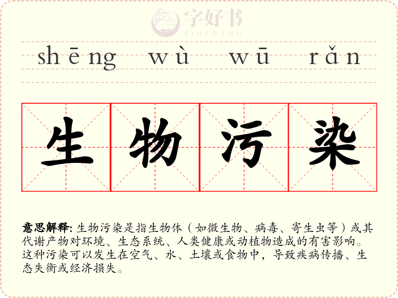 生物污染