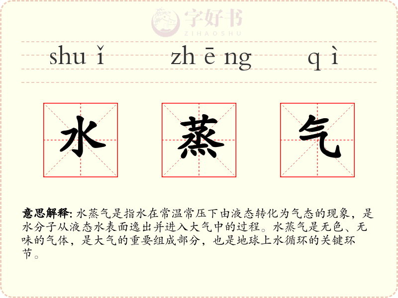 水蒸气