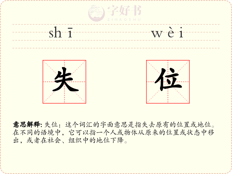 失位