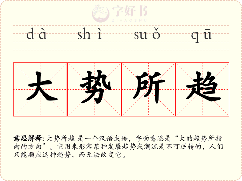 大势所趋