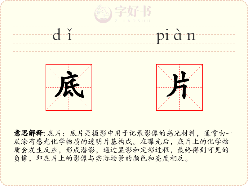底片