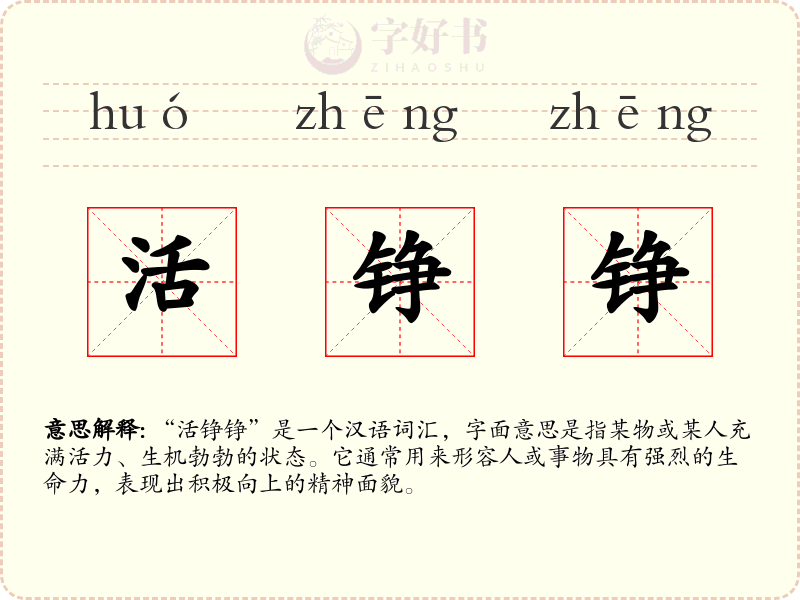 活铮铮