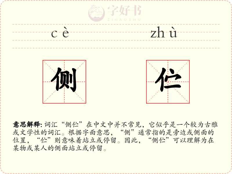 侧伫